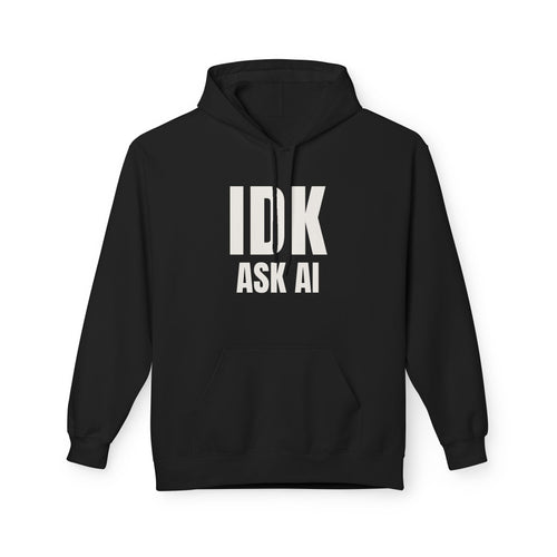 Black · IDK, Ask AI. · front