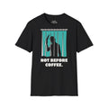 Black · Not Before Coffee · front