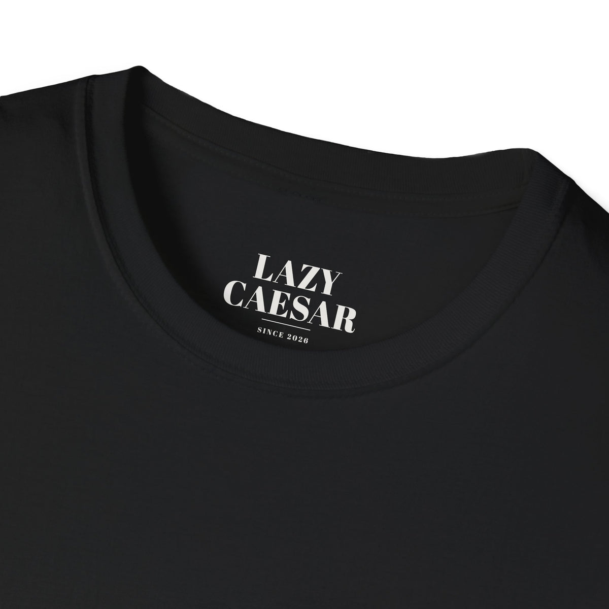 Black · Sorry I'm Late, I Didn't Want to Come. · neck label