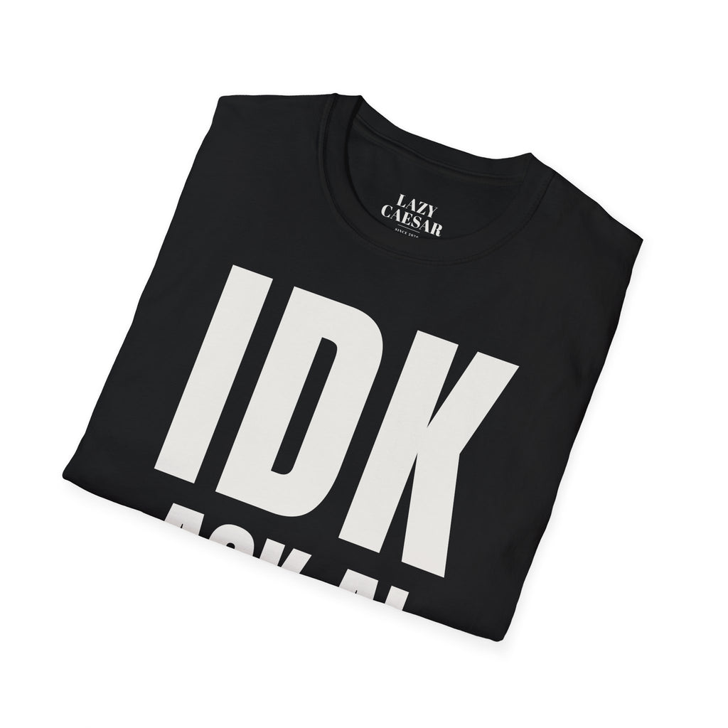 Black · IDK, Ask AI. · folded